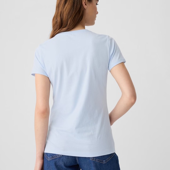 NWT Gap Logo T-Shirt Color: Bicoastal Blue SIZE X-Large - Picture 3 of 6